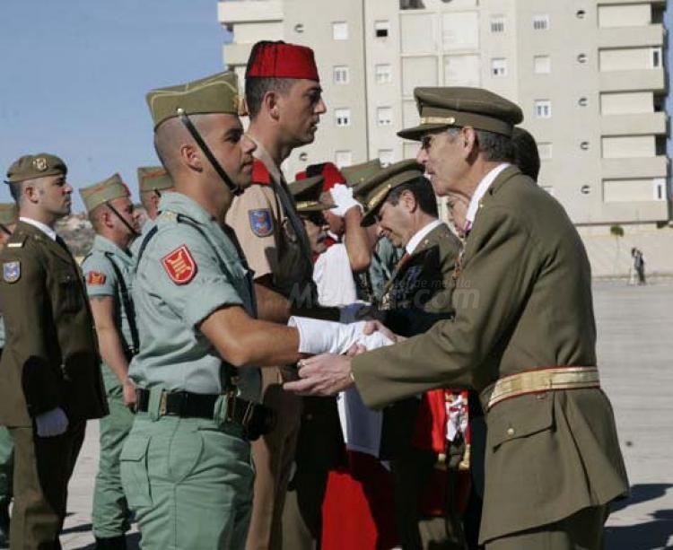 La Infantería melillense se viste de gala para celebrar la Inmaculada Concepción de María