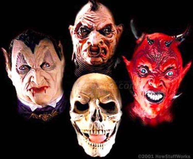 Máscaras para todos los gustos.
