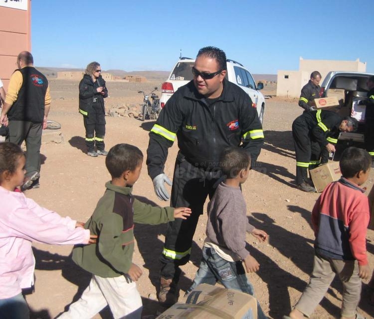 La gran aventura de Intervención, Ayuda y Emergencias con los niños de Erfoud