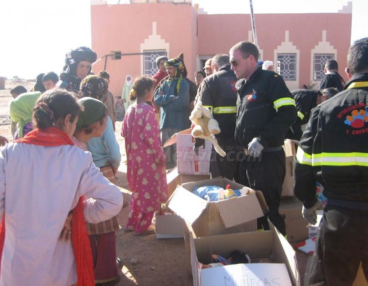 La gran aventura de Intervención, Ayuda y Emergencias con los niños de Erfoud