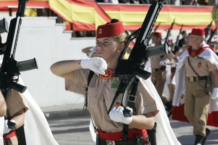 La Infantería melillense se viste de gala para celebrar la Inmaculada Concepción de María