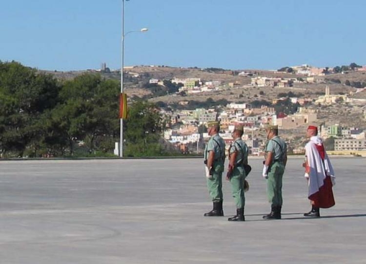 La Infantería melillense se viste de gala para celebrar la Inmaculada Concepción de María