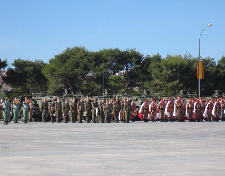 La Infantería melillense se viste de gala para celebrar la Inmaculada Concepción de María