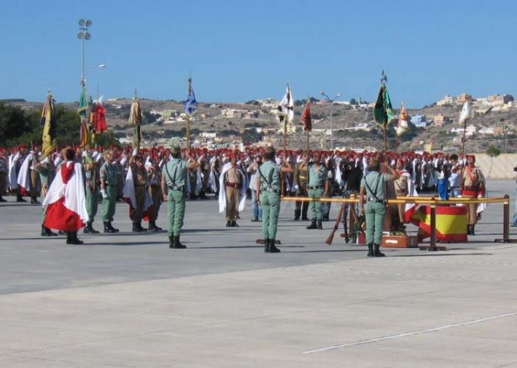 La Infantería melillense se viste de gala para celebrar la Inmaculada Concepción de María