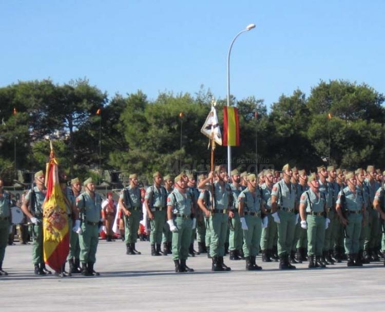 La Infantería melillense se viste de gala para celebrar la Inmaculada Concepción de María