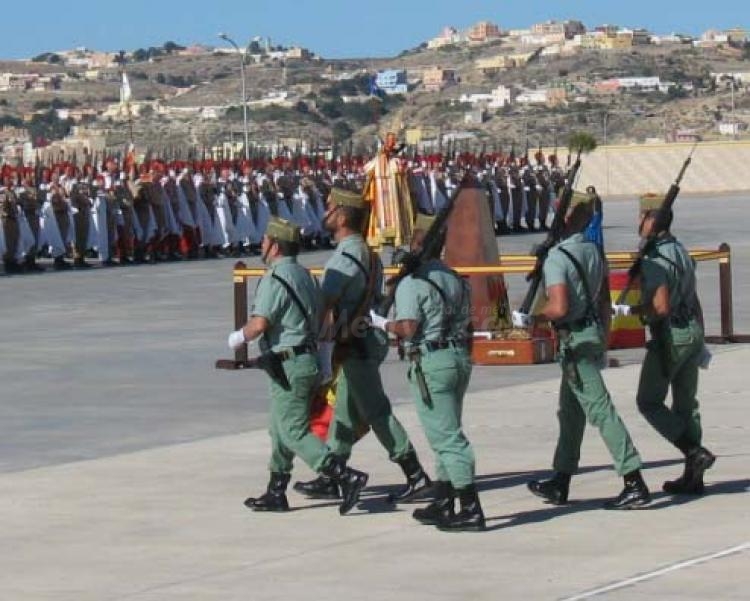La Infantería melillense se viste de gala para celebrar la Inmaculada Concepción de María