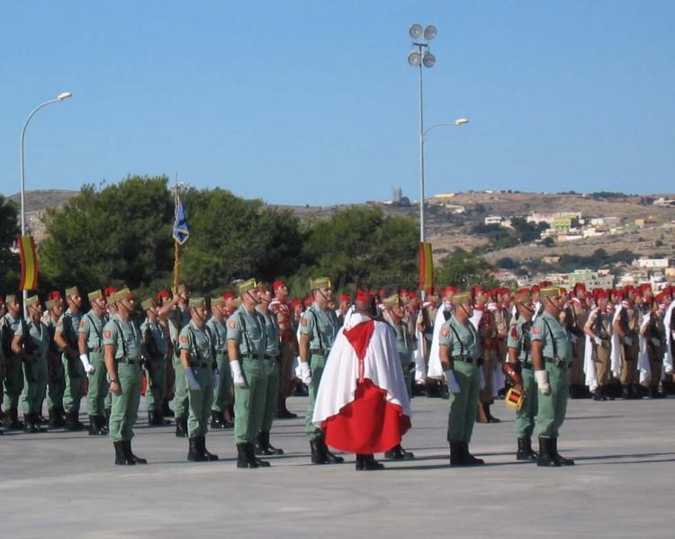 La Infantería melillense se viste de gala para celebrar la Inmaculada Concepción de María