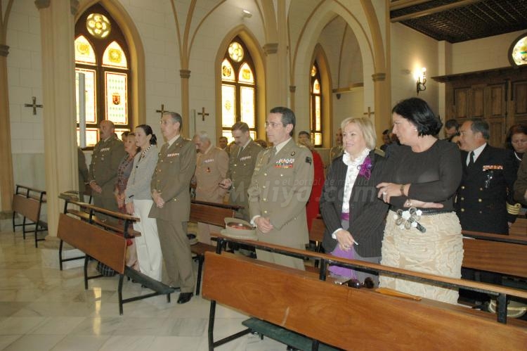 Honores a San Hermenegildo, patrón de los militares y guardias civiles veteranos