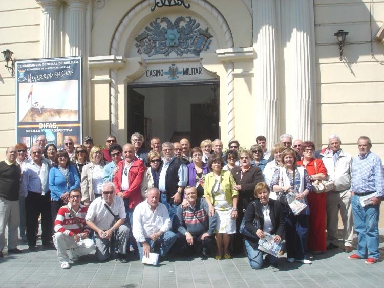 Melilla recibe a la Hermandad de Veteranos de Regulares ceutí