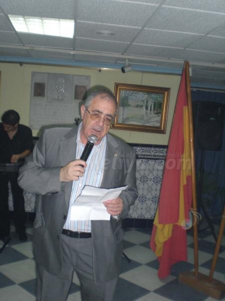 Pepe Gil, siempre en el corazón de la Casa de Melilla en Almería