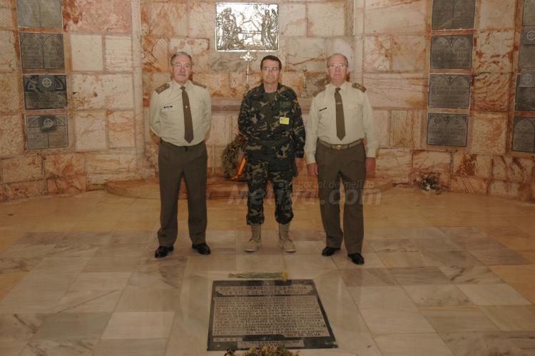 El general Sánchez Noailles, encantado con la historia militar de Melilla
