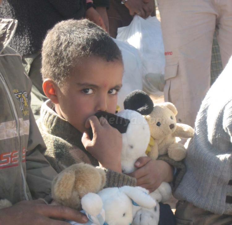 Los adorables niños del desierto