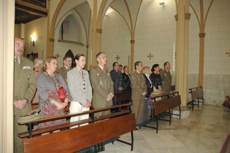 Honores a San Hermenegildo, patrón de los militares y guardias civiles veteranos