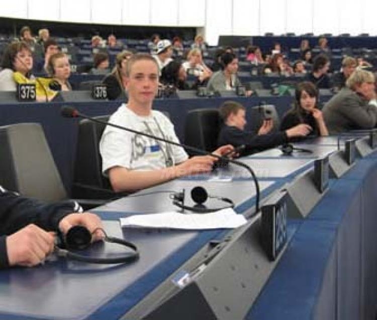 Alumnos melillenses: ¡Todos listos, comienza Euroscola 2010!