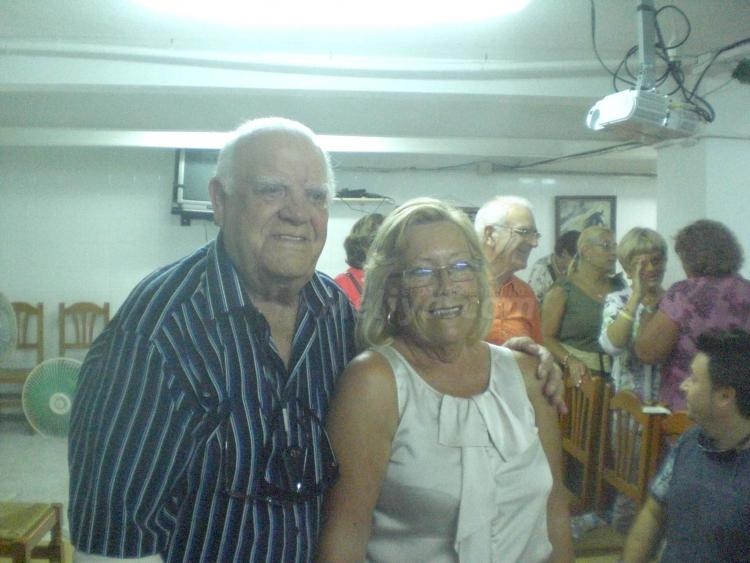 Fajardo, símbolo del cine español, en la Casa de Melilla en Almería