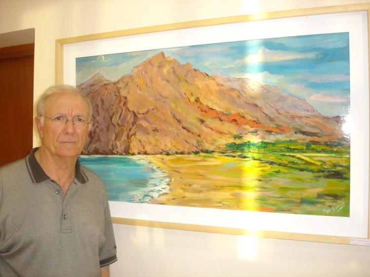 Pepe Gámez, enamorado de Bades, puro corazón rifeño