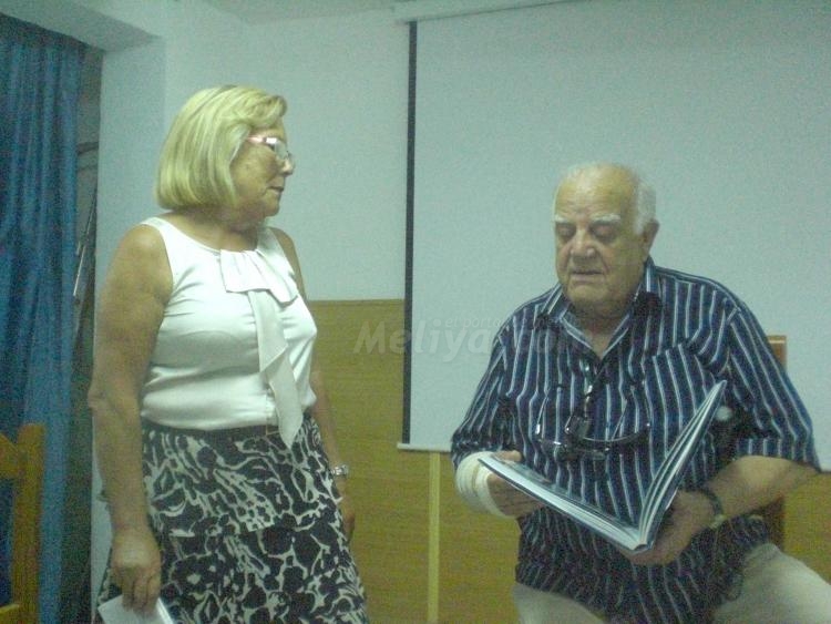 Fajardo, símbolo del cine español, en la Casa de Melilla en Almería