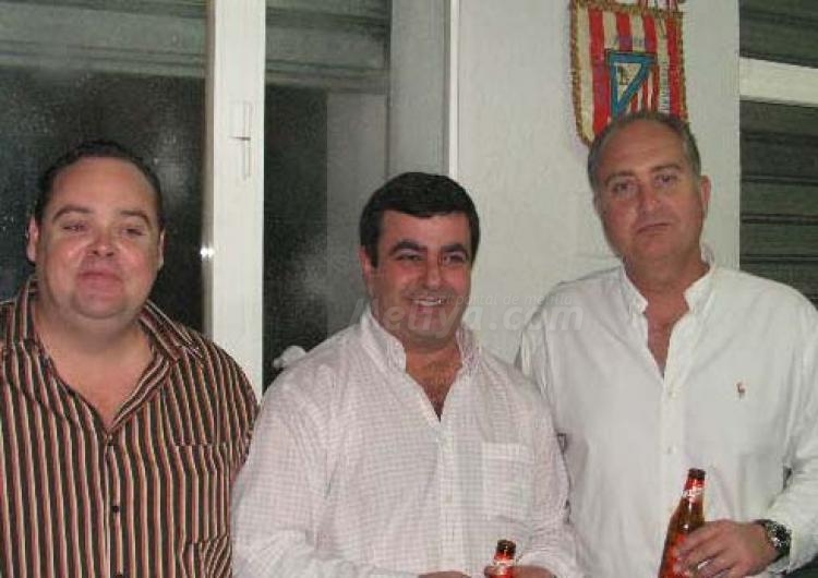 Ricardo Fernández, Antonio Moreno y Fausto Más.