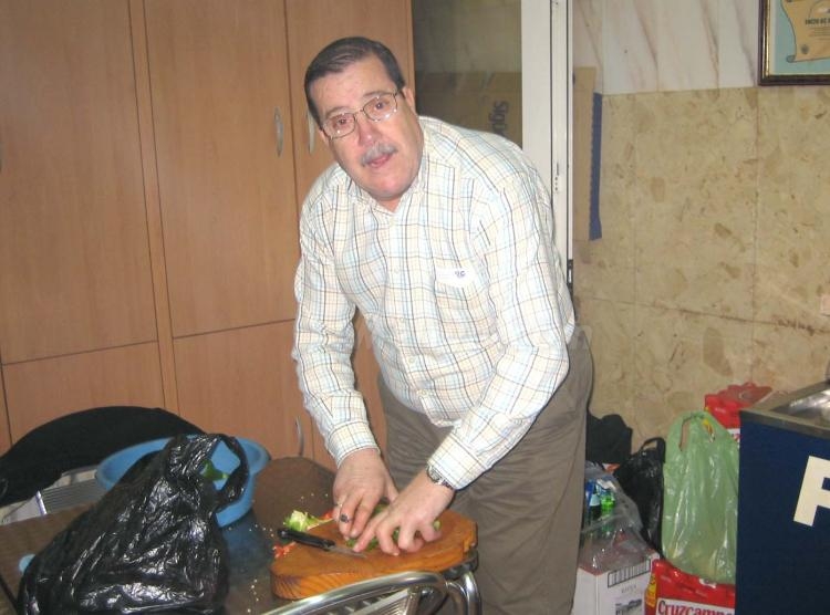 Centro de Hijos de Melilla, paella de los Rosa...ésto es vida