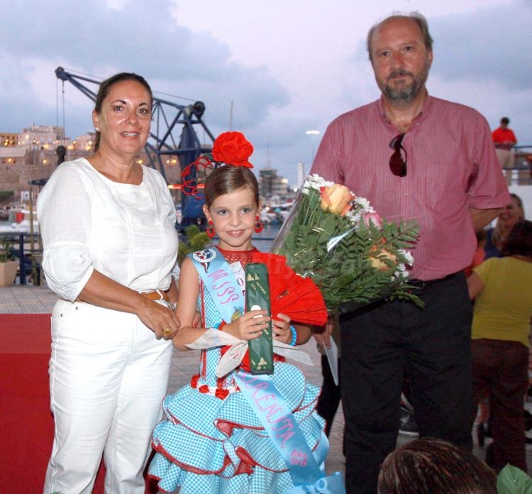 Lucía Carmona. ella es la más guapa del Club Marítimo