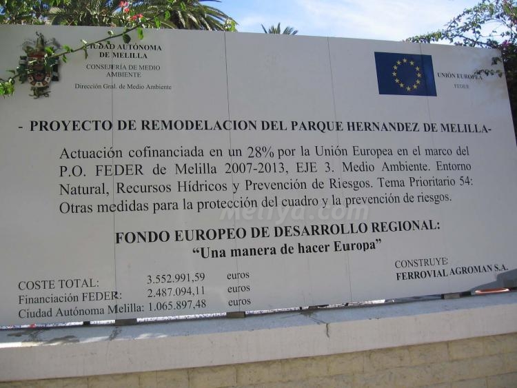 Te estamos arreglando el Parque, mi general