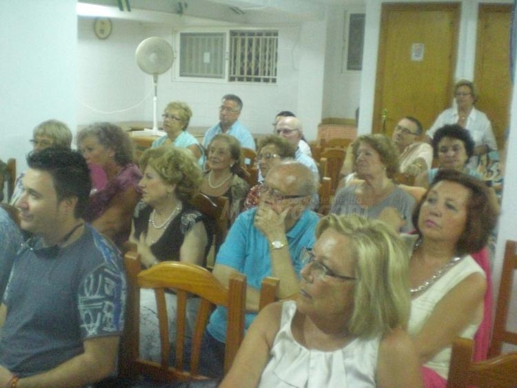 Fajardo, símbolo del cine español, en la Casa de Melilla en Almería