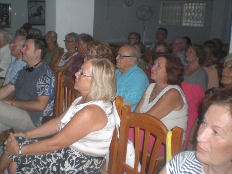 Fajardo, símbolo del cine español, en la Casa de Melilla en Almería