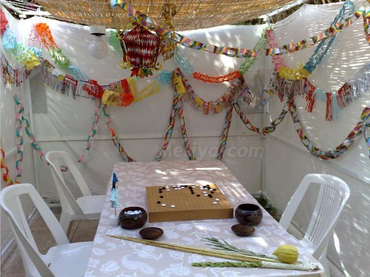 Paz y alegría para los judíos melillenses en el Succot