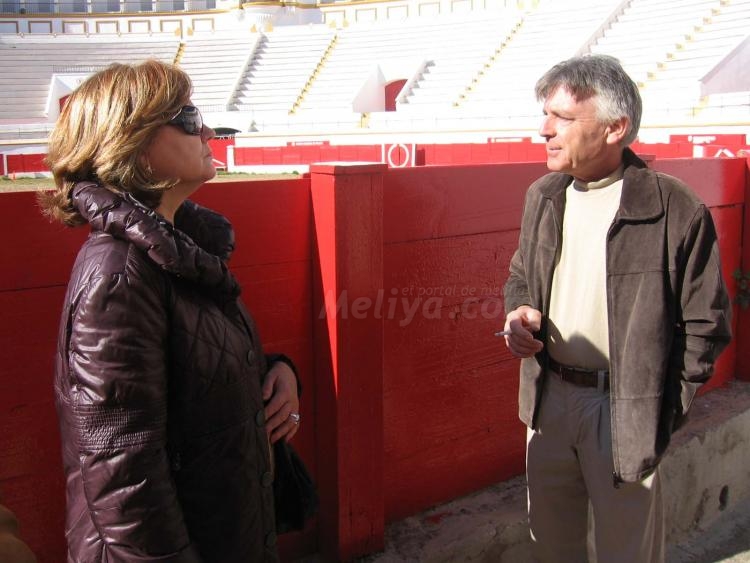 Cirujanos taurinos, visita de lujo a la 'Mezquita del Toreo'
