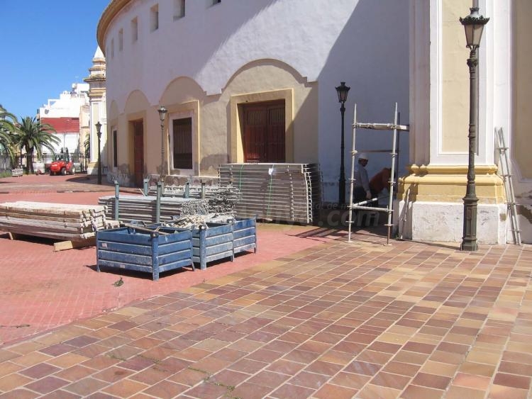 Arrancan las obras de reparación de la Plaza de Toros, olé