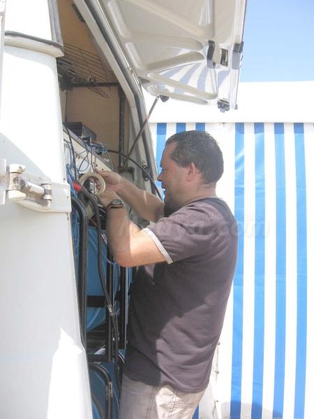 El trabajo ferial de Televisión Melilla