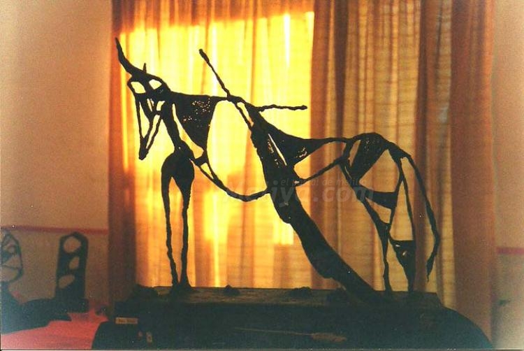 Las 'esculturillas' de un gran artista, Paco Rubio