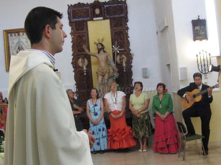 La Hermandad del Rocío se suma a la Navidad desde el nuevo tercer recinto