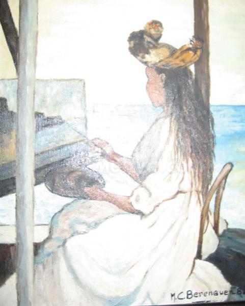 María del Carmen Berenguer o la pintura desde el corazón