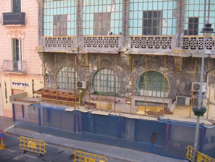 Obras, por fin, en la Casa de los Cristales