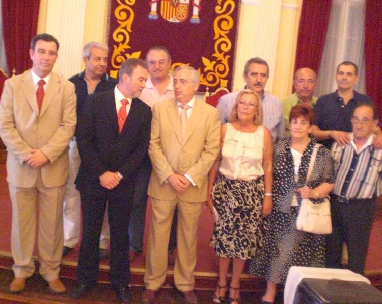 El verdadero cuerpo diplomático plenipotenciario de Melilla, sus Casas