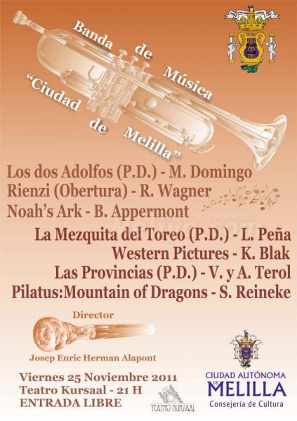 Todo preparado para la celebración de la Patrona de la Música, Santa Cecilia