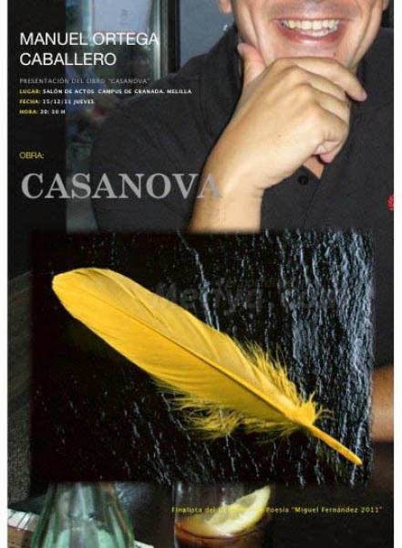 El poemario 'Casanova' de Manolo Ortega ya es una realidad