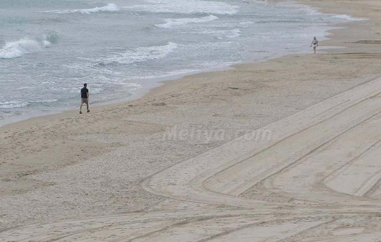 Acaba la Feria y los melillenses se olvidan de la playa