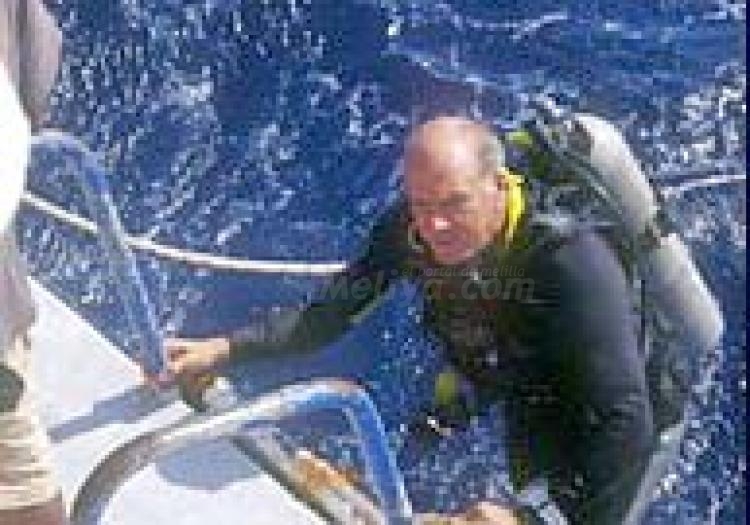 Manolo Campillo y Aurelia Artolachipi difunden las excelencias submarinas de Melilla