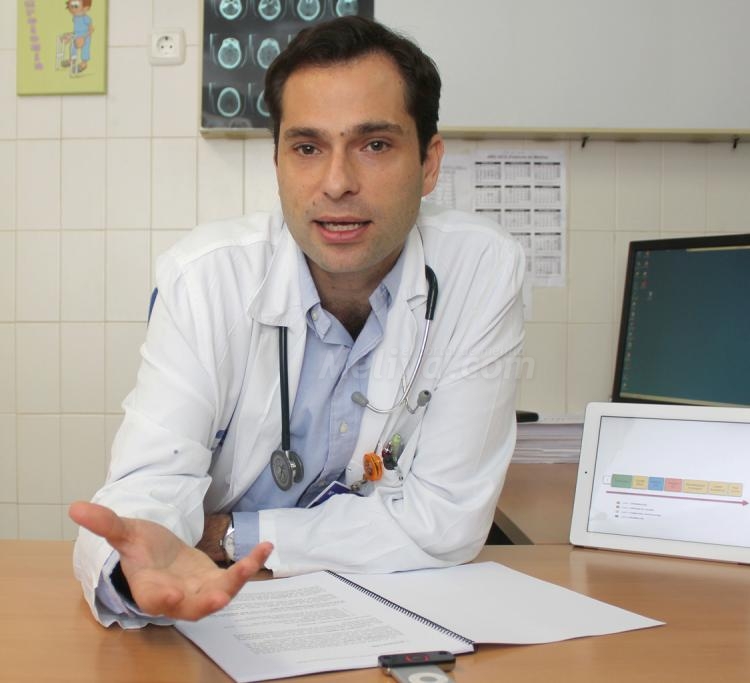 Jesús Romero, neurólogo del Hospital Comarcal
