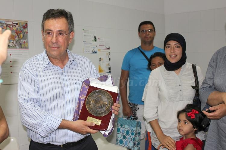 Adimel agradece al doctor López Siguero su entrega a los niños diabéticos melillenses
