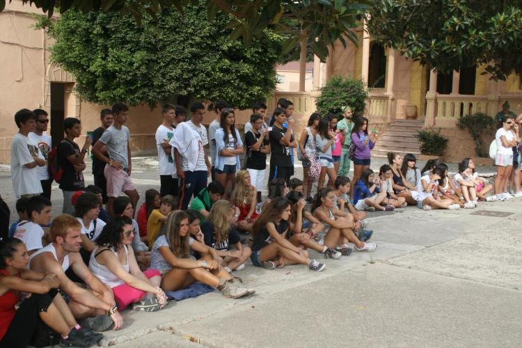 Visita al Tercio de los campamentos juveniles