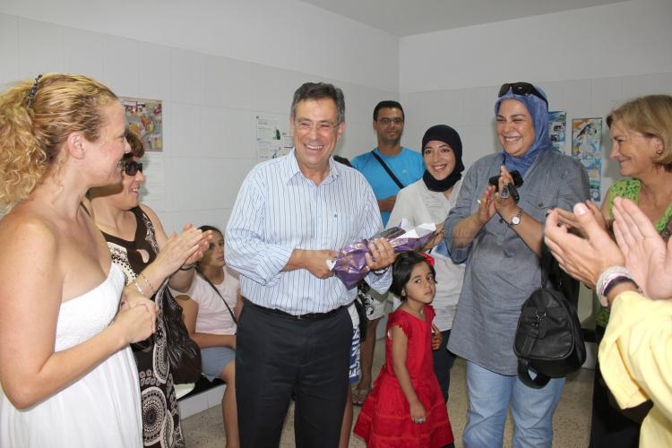 Adimel agradece al doctor López Siguero su entrega a los niños diabéticos melillenses