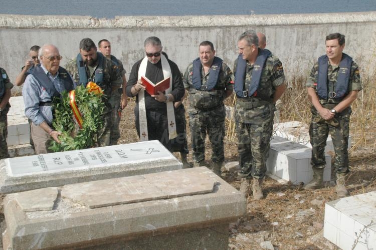 Los Hijos de Chafarinas homenajean a los antiguos habitantes del enclave español