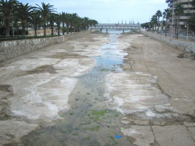 Río de Oro: será difícil ver el último tramo de cauce cubierto