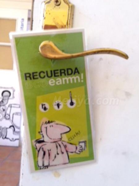 Reducir el consumo energético con sencillos gestos, objetivo de la campaña 'Ser ecológico es sólo un gesto'