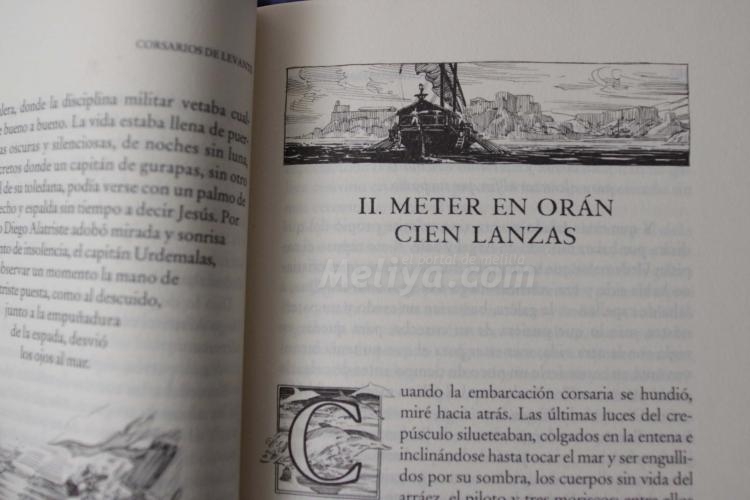 El capitán Alatriste navega por Melilla en la nao de Pérez Reverte