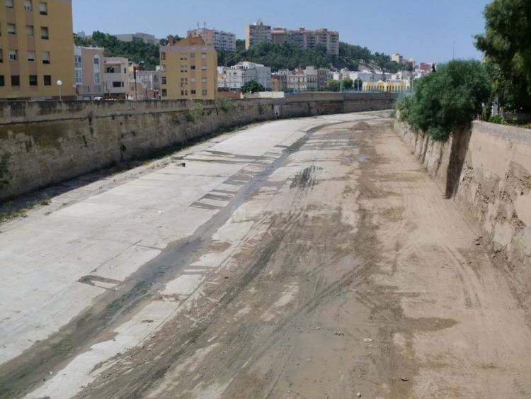 Río de Oro: será difícil ver el último tramo de cauce cubierto