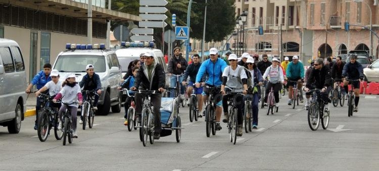 Pedalada: "bicicleta tiene nombre de mujer"